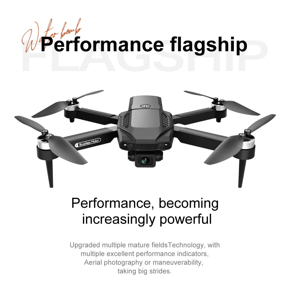 Voltix F198 Pro Foldable Drone with 4K Dual Camera